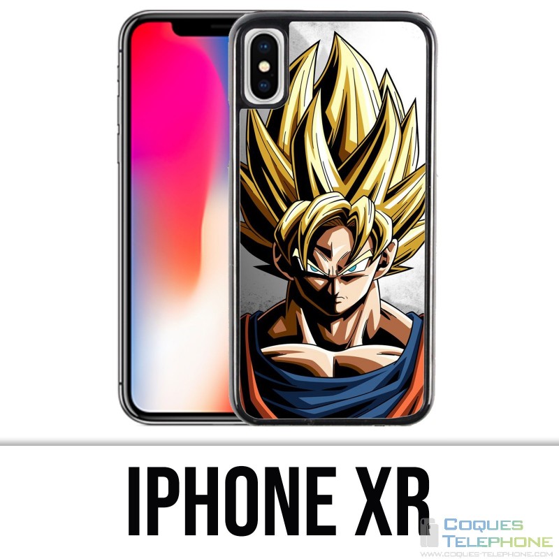 Custodia per iPhone XR - Sangoku Wall Dragon Ball Super
