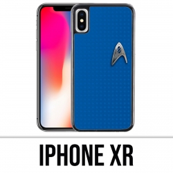 Coque iPhone XR - Star Trek Bleu