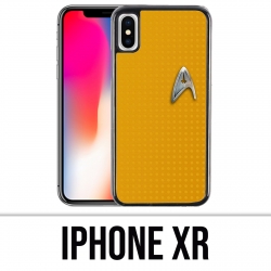 Coque iPhone XR - Star Trek Jaune