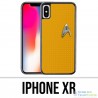 Custodia per iPhone XR - Star Trek giallo
