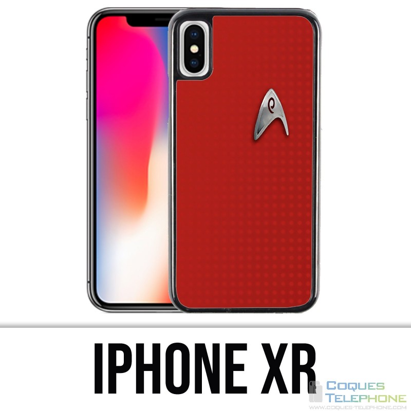 Custodia per iPhone XR - Star Trek Red