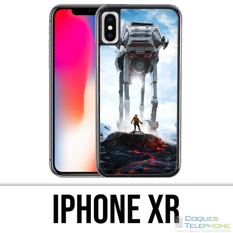 Coque iPhone XR - Star Wars Battlfront Marcheur