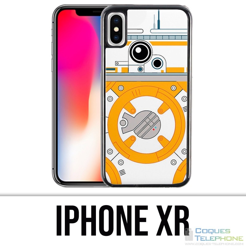 Custodia iPhone XR - Star Wars Bb8 minimalista