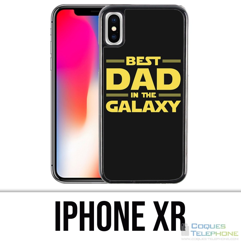 Coque iPhone XR - Star Wars Best Dad In The Galaxy