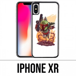 IPhone XR Hülle - Star Wars Boba Fett Cartoon