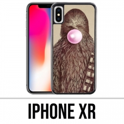 Custodia per iPhone XR: gomma da masticare Star Wars Chewbacca