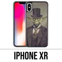 Coque iPhone XR - Star Wars Vintage Yoda