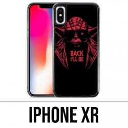 Coque iPhone XR - Star Wars Yoda Terminator