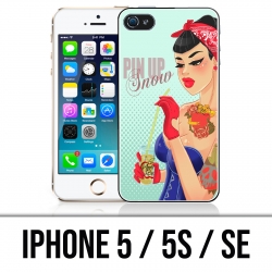 Coque iPhone 5 / 5S / SE - Princesse Disney Blanche Neige Pinup