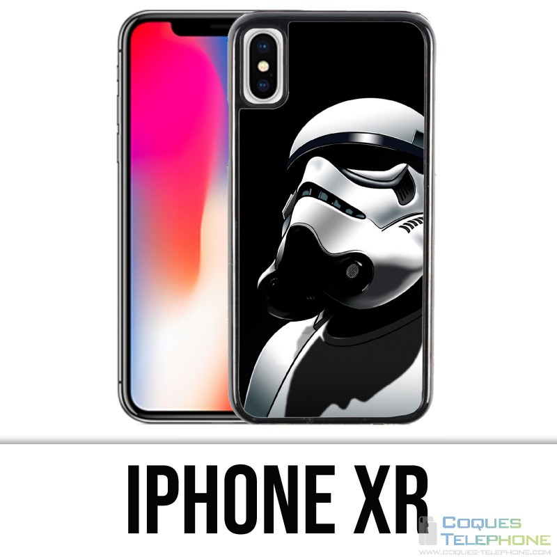 Coque iPhone XR - Stormtrooper Ciel