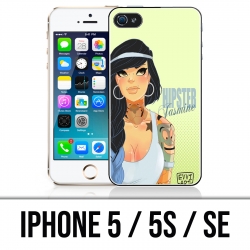 Coque iPhone 5 / 5S / SE - Princesse Disney Jasmine Hipster