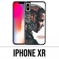 Coque iPhone XR - Stranger Things Fanart