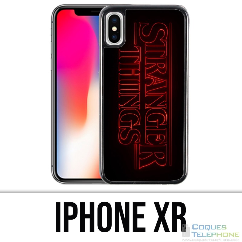 Funda iPhone XR - Logotipo de Stranger Things
