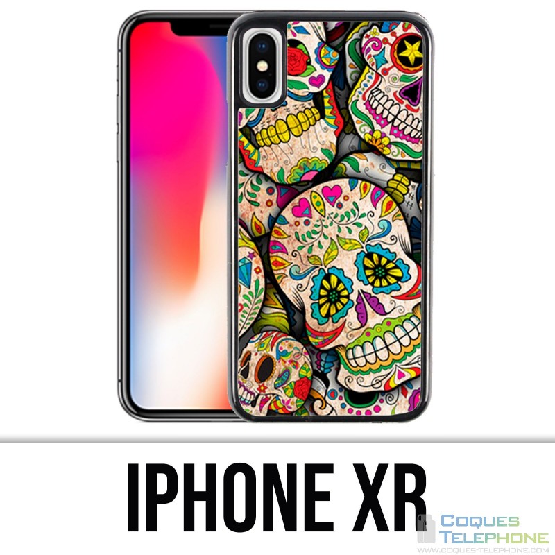Coque iPhone XR - Sugar Skull