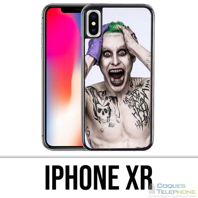 Coque iPhone XR - Suicide Squad Jared Leto Joker