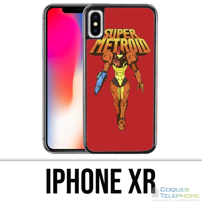 Funda iPhone XR - Super Metroid Vintage
