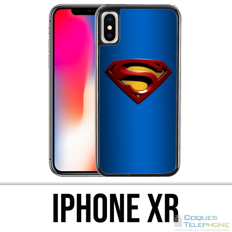 Custodia per iPhone XR - Logo Superman