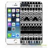 Azteques Pattern Phone Case - Black