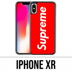 Coque iPhone XR - Supreme
