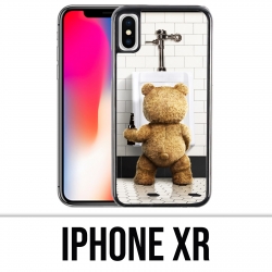 Coque iPhone XR - Ted Toilettes