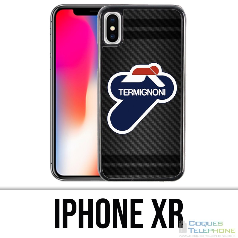 Coque iPhone XR - Termignoni Carbone