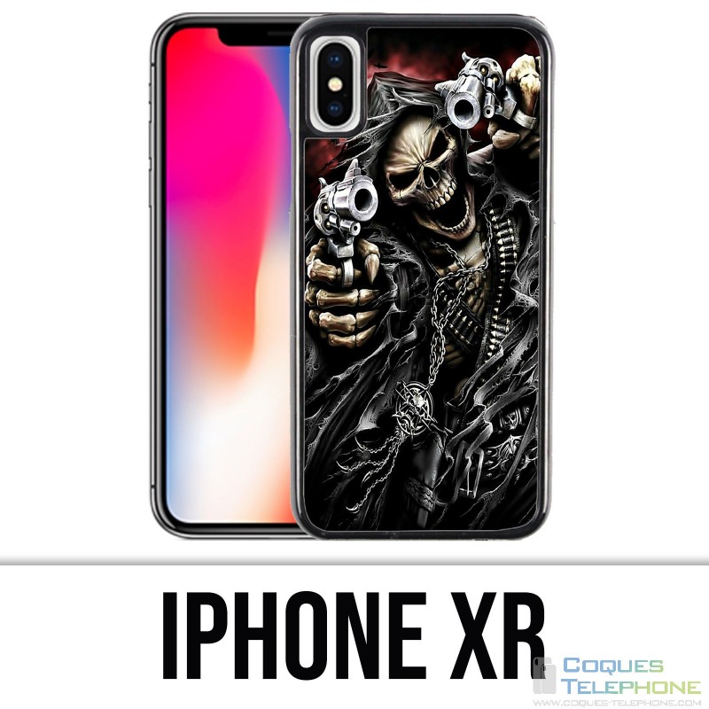 Custodia per iPhone XR - Tete Mort Pistol