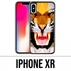 XR iPhone Fall - geometrischer Tiger
