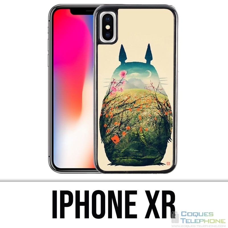 Coque iPhone XR - Totoro Dessin