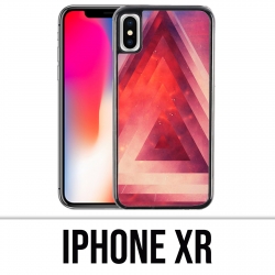 IPhone XR Fall - abstraktes Dreieck