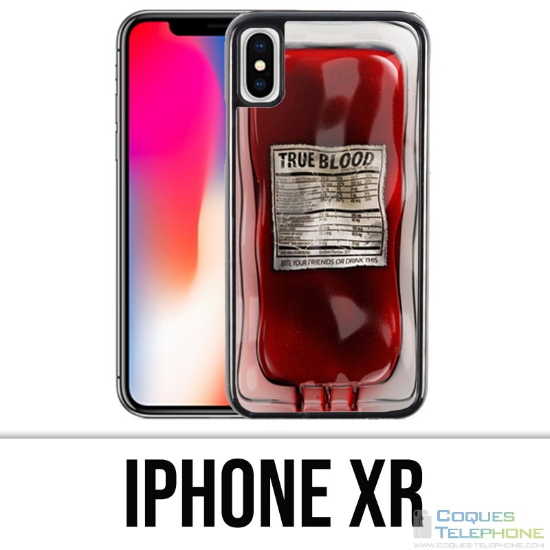 XR iPhone Fall - wahres Blut