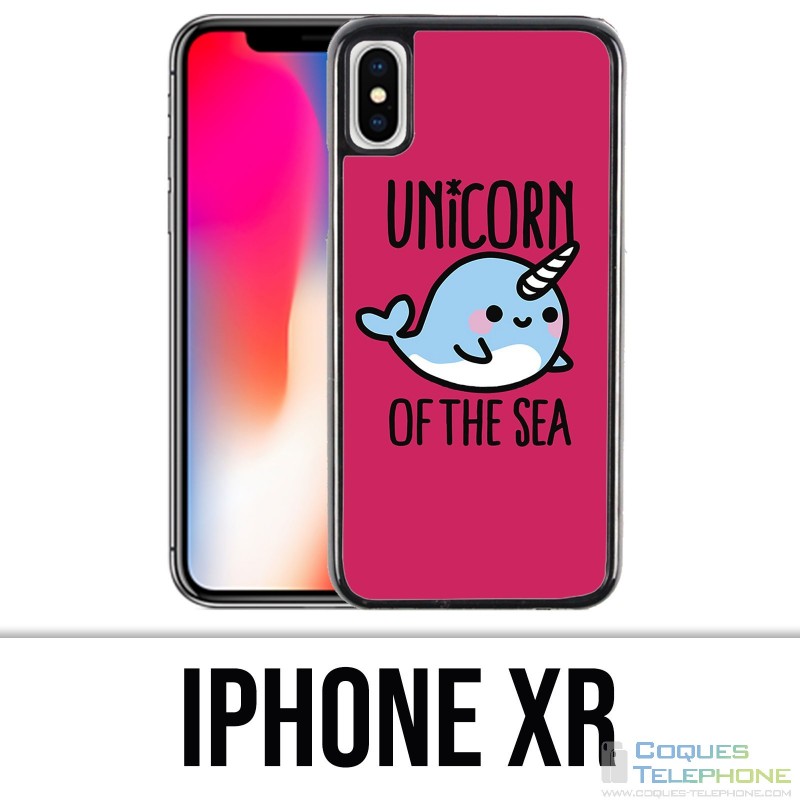 Vinilo o funda para iPhone XR - Unicornio del mar