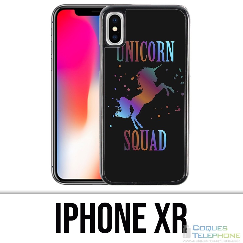 Coque iPhone XR - Unicorn Squad Licorne