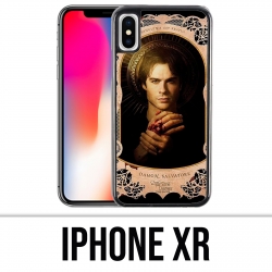 Custodia per iPhone XR - Vampire Diaries Damon