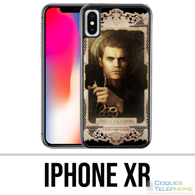 Vinilo o funda para iPhone XR - Vampire Diaries Stefan
