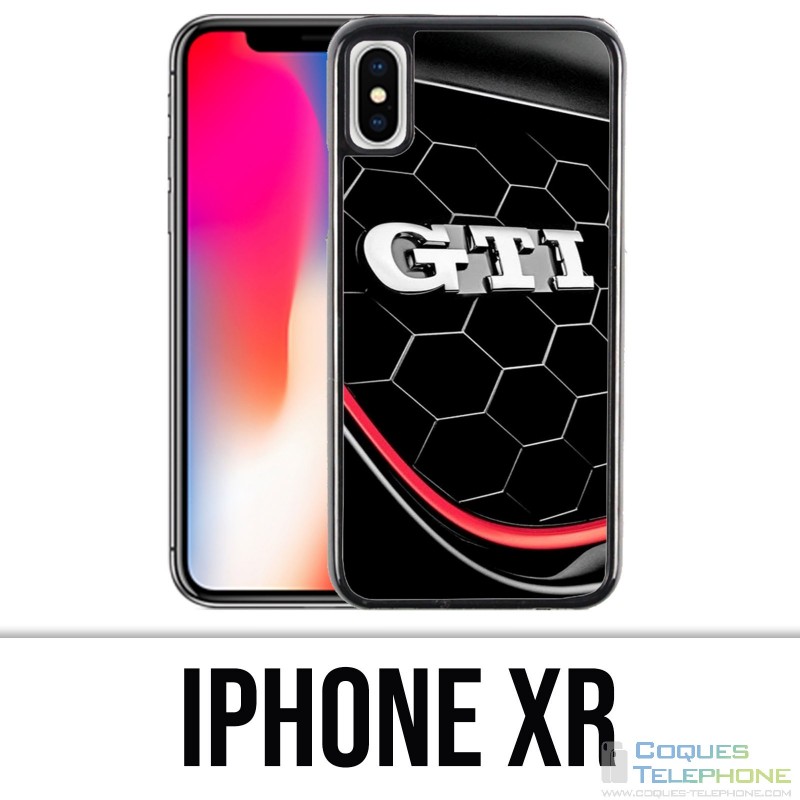 Custodia per iPhone XR - Logo Vw Golf Gti