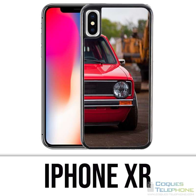 Coque iPhone XR - Vw Golf Vintage