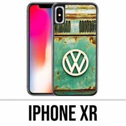 Funda iPhone XR - Logotipo Vintage Vw