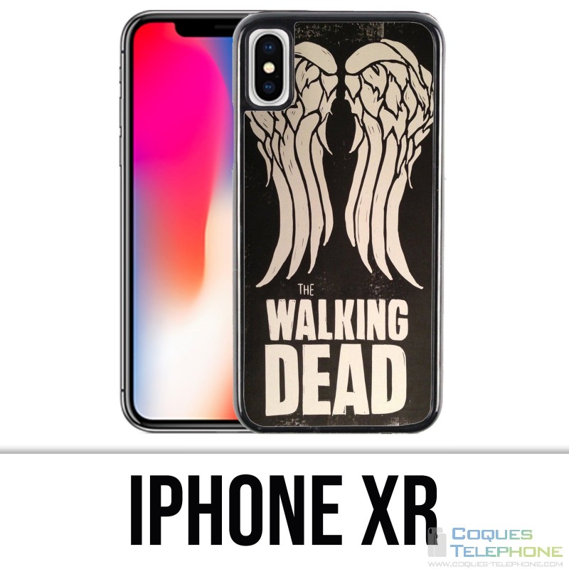 Coque iPhone XR - Walking Dead Ailes Daryl