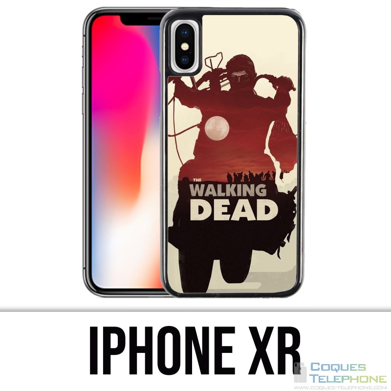 Coque iPhone XR - Walking Dead Moto Fanart