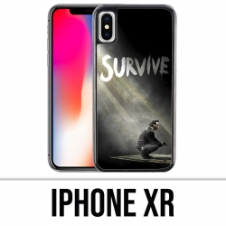 Vinilo o funda para iPhone XR - Walking Dead Survive