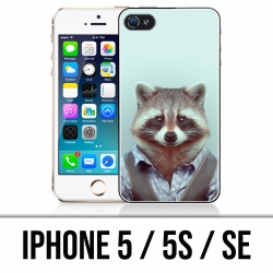 Funda iPhone 5 / 5S / SE - Disfraz de mapache