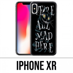 XR iPhone Case - Were All Mad Here Alice In Wonderland
