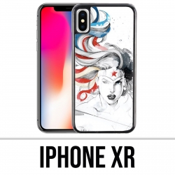 Vinilo o funda para iPhone XR - Wonder Woman Art Design