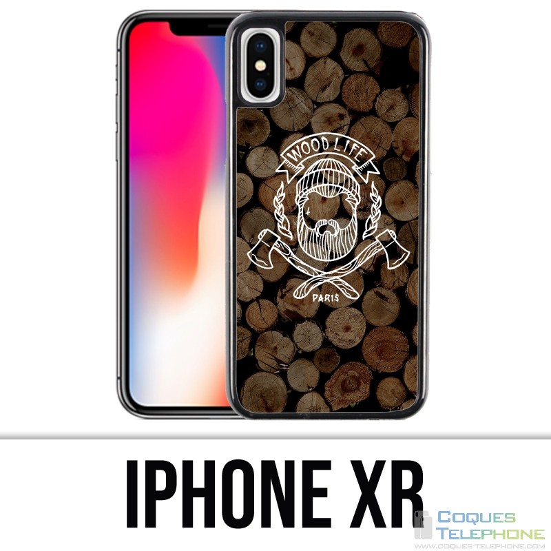 Coque iPhone XR - Wood Life