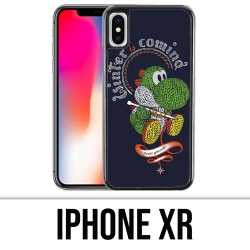 Coque iPhone XR - Yoshi Winter Is Coming