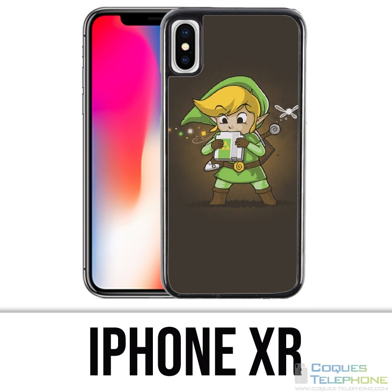 Custodia iPhone XR - Cartuccia Zelda Link