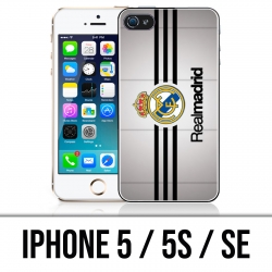Coque iPhone 5 / 5S / SE - Real Madrid Bandes