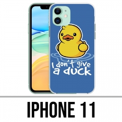 Coque iPhone 11 - I Dont Give A Duck
