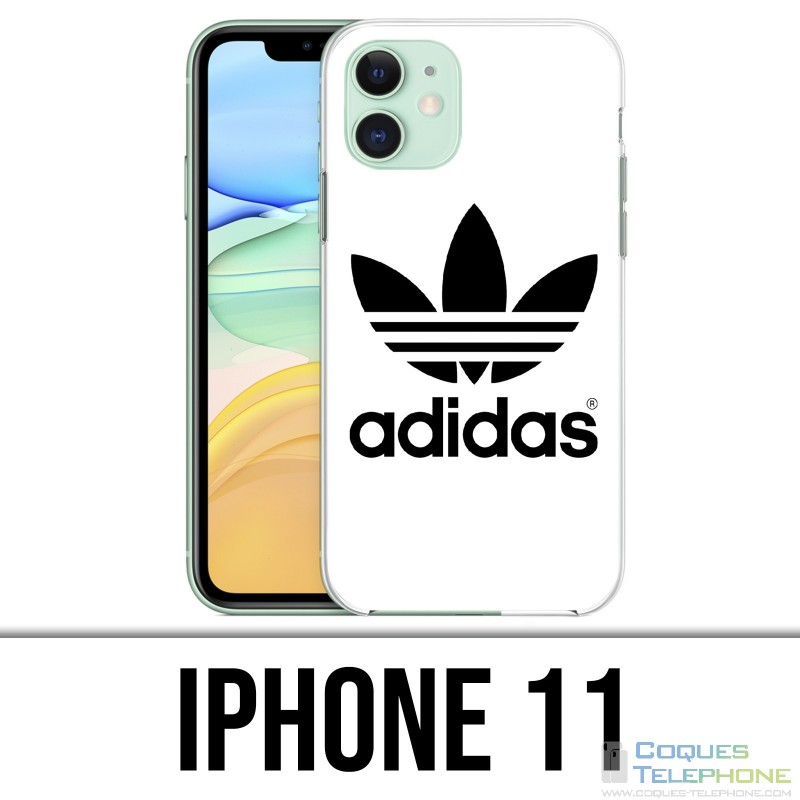 IPhone 11 Hülle - Adidas Classic White