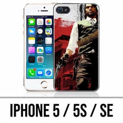 Coque iPhone 5 / 5S / SE - Red Dead Redemption Sun